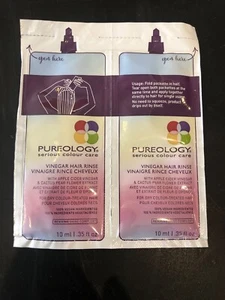 10 Pureology Vinegar Hair Rinse Travel Packets - Picture 1 of 1