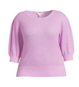 terra & sky women short dleeve scoop neck sweater size (1X) - Picture 1 of 4