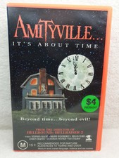 Amityville It's About Time -  Ex Rental VHS Thriller Horror RARE 1992