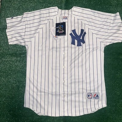 Nwt Vintage Super Rare Roger Clemens New York Yankees Jersey Size M - Image 1 of 4