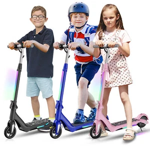 Electric Scooters For Kids Ages 6-12 UK Foldable E-Scooter 15km/h LED Display - Picture 1 of 24