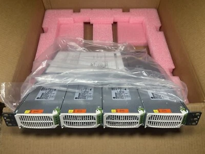 Estante rectificador de línea eléctrica ABB,GE, LINEAGE, OMNION 100A con 4 módulos J85480S1-L21 Foto 1 de 4