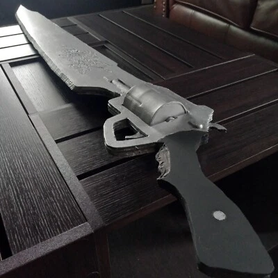 Arma de utilería Cosplay Gunblade Squall's Final Fantasy VIII hecha a medida Foto 1 de 4