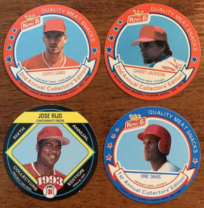 1988, '89, '92 "King-B Collector's Disc" (4-Pack) "Value Set (C. Sabo "Rookie)