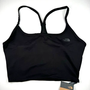 The North Face Womens Size Large Dun Sky Tanklet Solid Black Moisture Wicking - Picture 1 of 11