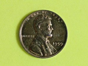 1959 - LINCOLN MEMORIAL Cent #P14702 - Bild 1 von 2