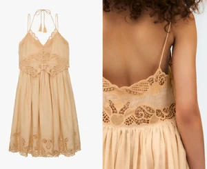 ZARA STUDIO KLEID STICKEREI SPITZE EMBROIDERY DRESS CROCHET LIMITED 179€ - Picture 1 of 5