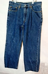 Levi's 550 Jeans Relaxed Fit Medium Wash Blue Denim Men's Size 38 x 28 - Picture 1 of 11