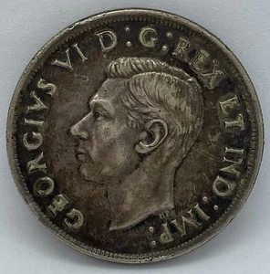 Silbermünze Kanada One Dollar King George VI 1939 - Bild 1 von 10