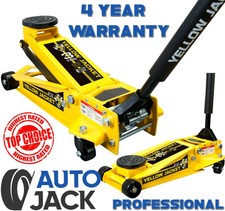 Autojack Professional Low Profile 3 Tonnen Werkstatt Rangierwagenheber hydraulisch RAPID Lift