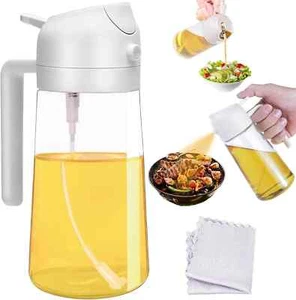 2In1 Öl-Sprühflasche Küchen-Kochöl-Spender Mehrzweck-Saucen-Sprüher - Bild 1 von 8