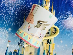 Disney Parks Dumbo The Flying Elephant Storybook Coffee Mug New - Picture 1 of 2