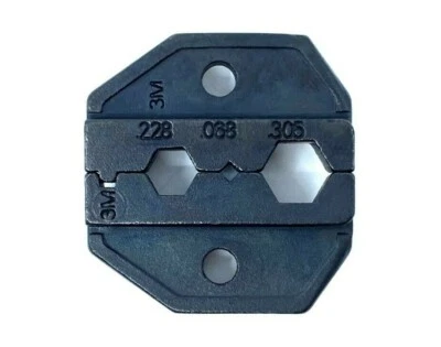 GIZWIZ Interchangeable RF Coax Crimp Tool Die 3M RG58 RG59 RG6 RG62 RG142 VDV200-010