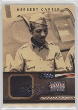 2012 Panini Americana Heroes & Legends Elite Materials /499 Herbert Carter #105