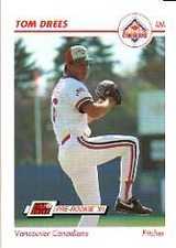 1991 Line Drive AAA #631 Tom Drees 
