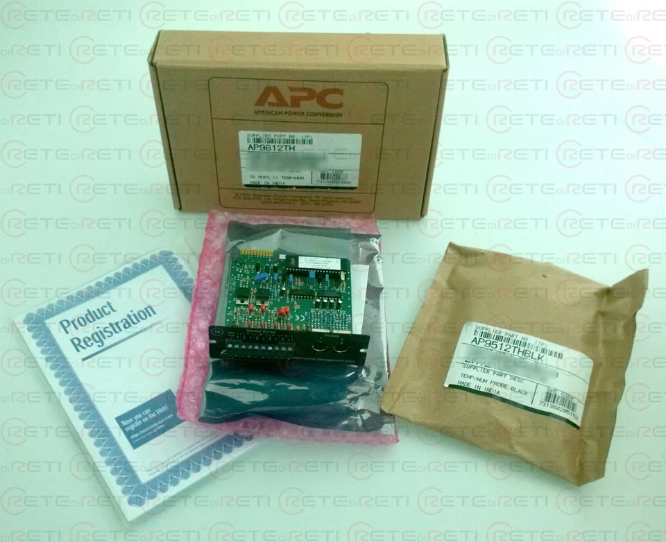 € 68+IVA APC AP9612TH UPS Environmental SmartSlot Card - Immagine 1 di 1
