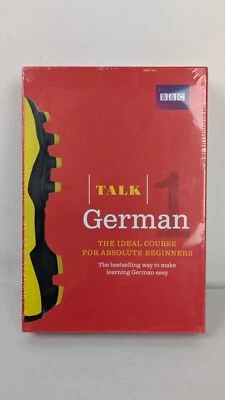 BBC Talk German 1 The Ideal German Language Course Book & CD Box Set New Sealed - Image 1 of 4
