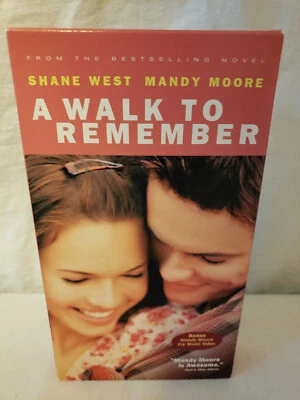 VHS A Walk to Remember Mandy Moore Shane West Nicholas Sparks 2002 - Image 1 of 4