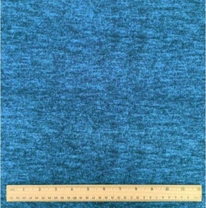 LUXE FLANNEL Sewing Fabric HEATHERED NAVY 1 Yard (36") x 42" 70%Rayon 30%Cotton - Picture 1 of 2