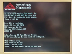 Asus P4P800S-X socket 478 Motherboard + Pentium 4 PIV P4 3.0GHz CPU +2GB RAM - Bild 1 von 9