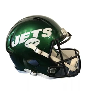New York Jets Speed Replica Riddell NFL Full Size Football Helmet NIB Green - Picture 1 of 10