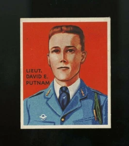 NATIONAL CHICLE SKY BIRDS #1 1933-34 DAVID PUTNAM BIEN CENTRADO BLANCO MUY LIMPIO - Imagen 1 de 2