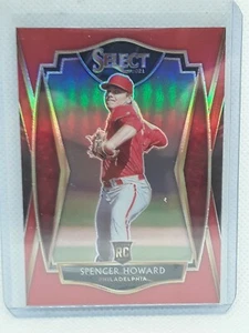 Spencer Howard 2021 Select Baseball Premier RED RC (/199) Philadelphia Phillies - Bild 1 von 2