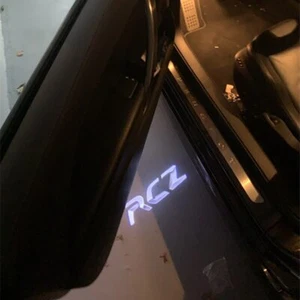 Para Peugeot RCZ 2 piezas Interior Coche LED Puerta Logo Proyector Luz Fantasma Sombra Lámpara - Imagen 1 de 4