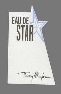 Werbekarte - Eau de Star von Thierry Mugler beidseitig - Bild 1 von 2