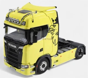 for NZG for Scania for V8 730S 4x2 tractor yellow 1:18 Truck Pre-built Model - Picture 1 of 7