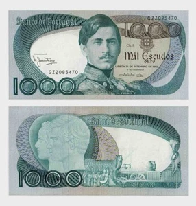 Portugal - 1982 - 1000 Escudos - "aUNC-"  #ED4644 - Picture 1 of 6