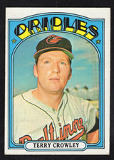 1972 Topps Terry Crowley #628 Baltimore Orioles MLB Baseball