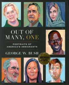 GEORGE W. BUSH firmato FUORI DA MOLTI, UN LIBRO 1° edizione con ologramma COA - Foto 1 di 3