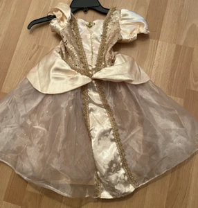 All Dressed Up Princess BELLE Dress/Costume Size 3-4 Beautiful - Picture 1 of 5