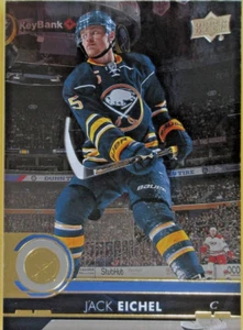 JACK EICHEL 2017-18 SILVER FOIL Upper Deck #19 Buffalo Sabres - Picture 1 of 1