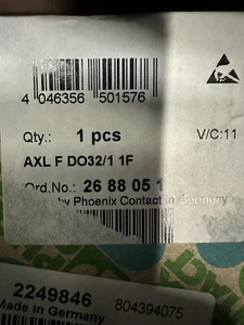 PHOENIX CONTACT AXL F DO32/1 1F Neu Digitalmodul - Bild 1 von 1