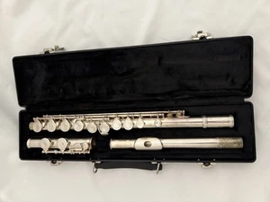 Gemeinhardt 72SP Flute L32485 Elkhart IN With Case Untested Read Below - Picture 1 of 14