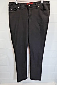 TRIPP NYC Jeans Stretchy Denim 90’s Goth Punk Black Skulls Womens Sz 18 (38X31) - Picture 1 of 9