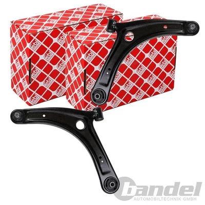 2X Febi Kit Bras de Suspension Inférieure Avant Pour Citroën C-Crosser C4 - Photo 1/4