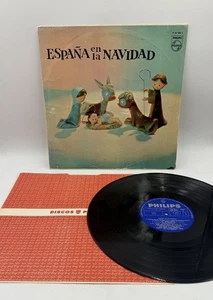 Espana En La Navidad ~ Philips Records Spain ~ Christmas Vinyl LP - Foto 1 di 24