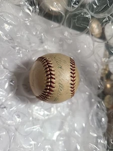 Ted Williams Autogramm Baseball Authentic Signed Ball MLB Autogramm Small Ball - Bild 1 von 5