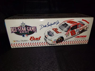 Dale Earnhardt Jr #8 Budweiser 2001 MLB All-Star Game ограниченный выпуск 1:24 новый в коробке - Изображение 1 из 4