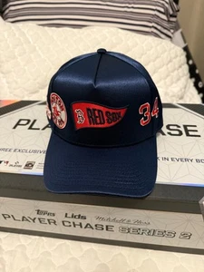 2025 Topps Lids Mitchell & Ness David Ortiz Tripled Up Pro Pinch MLB Hat /432 - Picture 1 of 5