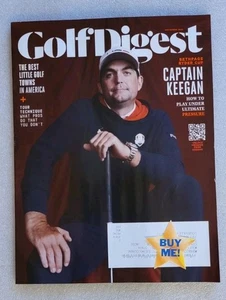 Golf Digest Magazine September 2025 Ryder Cup Captian Keegan  - Imagen 1 de 1