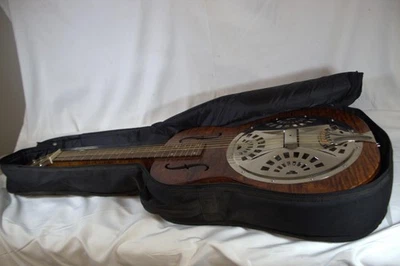 Guitarra ressonadora Dobro Gibson Hound Dog pescoço quadrado com estojo - Imagem 1 de 4
