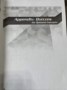 Abeka 8th Grade Pre Algebra Appendix Quizzes For Optional Concepts - Picture 1 of 2