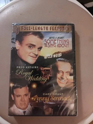 3 Full Length Features DVD New Sealed Something To Sing About, Royal Wedding And - Image 1 of 2