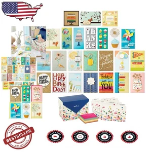 Deluxe 24 Grußkarten Pack - verschiedene Anlässe, handverziert, Wert 120 $ - Bild 1 von 11