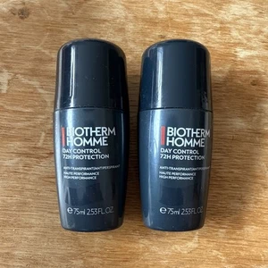 Biotherm Homme 72H Day Control Extreme Protection Roll On Anti-Perspirant 2X75ml - Picture 1 of 1