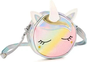 Unicorn Accessories for Little Girls Shoulder Bag Crossbody Purse Chic - Picture 1 of 3